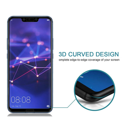 Surface hardness 0.3mm 9H 3D full-screen toughened glass film for huawei Mate 20 Lite, For Huawei Mate 20 Lite