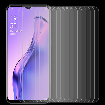 Película de vidrio templado 9H 2.5D de 0.26 mm para OPPO A31 (2020) (10 unidades)