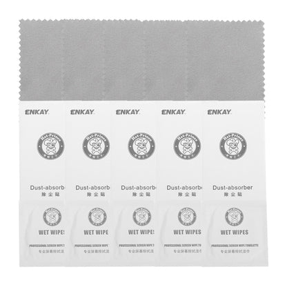 5 PCS ENKAY Hat-Prince for  Huawei P10 0.26mm 9H Hardness 2.5D Curved Full Screen Tempered Glass Screen Film, For P10 (5 PCS), For P10