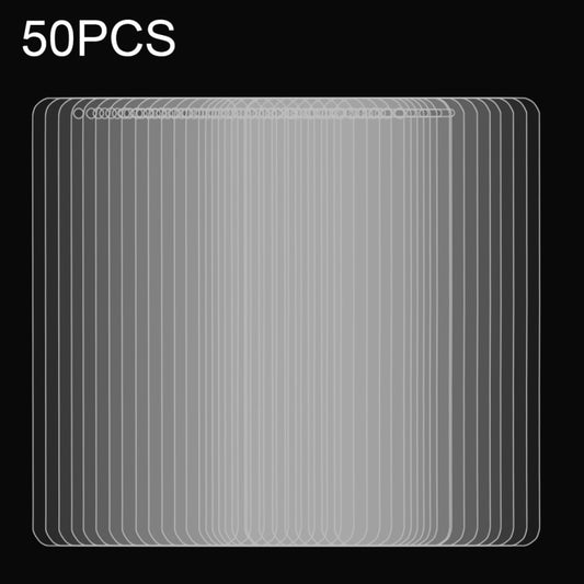 50 PCS for Xiaomi Mi 5X / A1 0.26mm 9H Surface Hardness 2.5D Explosion-proof Full Screen Tempered Glass Screen Film, No Retail Package, For Mi 5X (50 PCS)