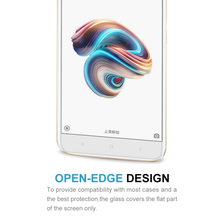 50 PCS for Xiaomi Mi 5X / A1 0.26mm 9H Surface Hardness 2.5D Explosion-proof Full Screen Tempered Glass Screen Film, No Retail Package, For Mi 5X (50 PCS)