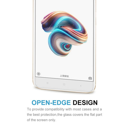 50 PCS for Xiaomi Mi 5X / A1 0.26mm 9H Surface Hardness 2.5D Explosion-proof Full Screen Tempered Glass Screen Film, No Retail Package, For Mi 5X (50 PCS)