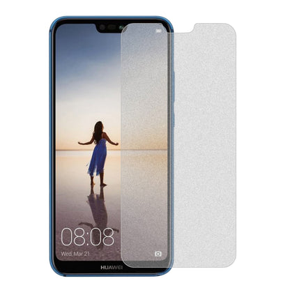 Non-Full Matte Frosted Tempered Glass Film for Huawei P20 Lite, For Huawei P20 Lite (1 PC)