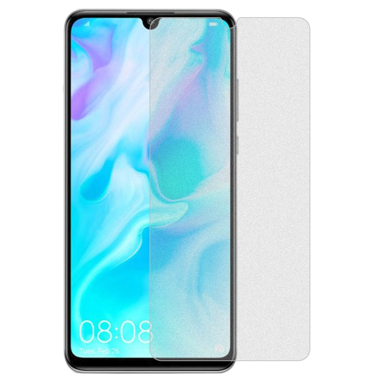 Non-Full Matte Frosted Tempered Glass Film for Huawei P30 Lite, For Huawei P30 Lite (1 PC)