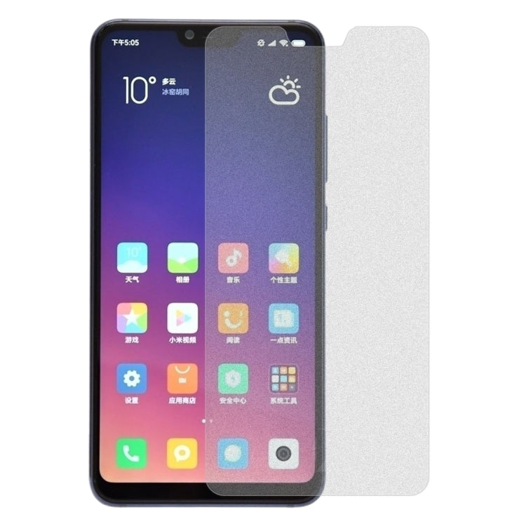 Non-Full Matte Frosted Tempered Glass Film for Xiaomi Mi 8 Lite, For Xiaomi Mi 8 Lite (1 PC)