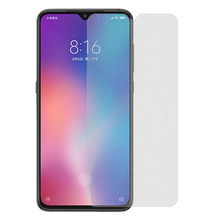 Non-Full Matte Frosted Tempered Glass Film for Xiaomi Mi 9, For Xiaomi Mi 9 (1 PC)