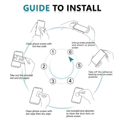 25 PCS For Galaxy S8 Full Screen Tempered Glass Screen Protector, For Galaxy S8