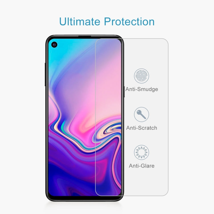 0.26mm 9H 2.5D Explosion-proof Tempered Glass Film for Galaxy A8s, For Galaxy A8s