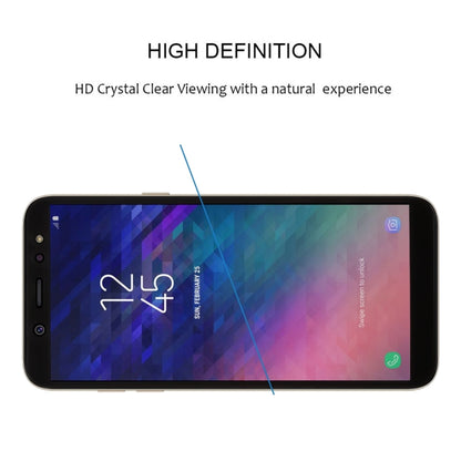 Full Glue Full Cover Screen Protector Tempered Glass film for Galaxy A6+ (2018), For Galaxy A6+ (2018)