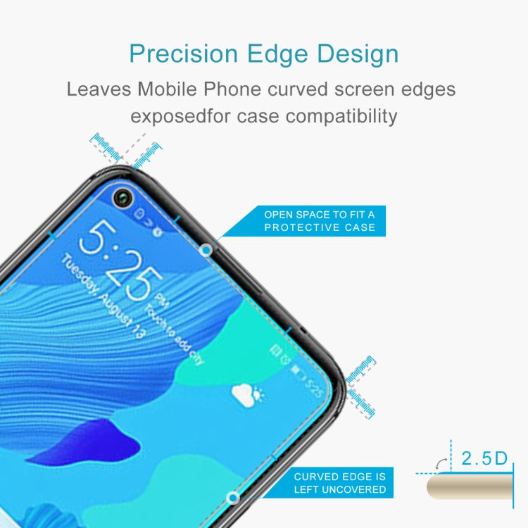 For Huawei Nova 5T 0.26mm 9H 2.5D Tempered Glass Film, For Huawei Nova 5T