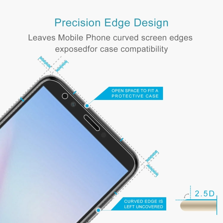 2 PCS 0.26mm 9H 2.5D Tempered Glass Film for Huawei Enjoy 8 / Honor 7C, For Enjoy 8 / Honor 7C