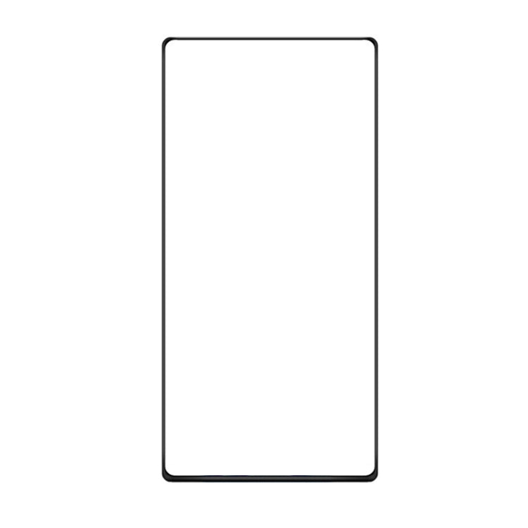 Película de vidrio templado con borde curvo 3D para Galaxy Note 10, compatible con desbloqueo por huella dactilar (1 unidad)