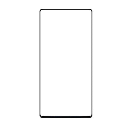 Película de vidrio templado con borde curvo 3D para Galaxy Note 10, compatible con desbloqueo por huella dactilar (1 unidad)