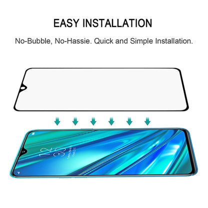 25 PCS For OPPO Realme 5 Pro Full Glue Full Cover Screen Protector Tempered Glass Film, For OPPO Realme 5 Pro(25 PCS)