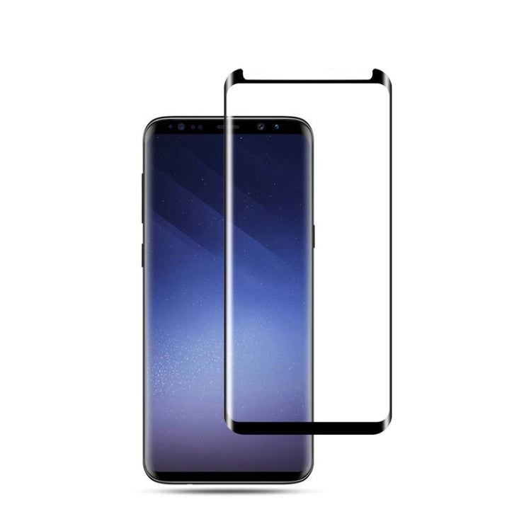 mocolo 0.33mm 9H 3D Full Glue Curved Tempered Glass Film for Galaxy S9, For Galaxy S9