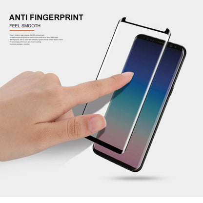 mocolo 0.33mm 9H 3D Full Glue Curved Tempered Glass Film for Galaxy S9, For Galaxy S9