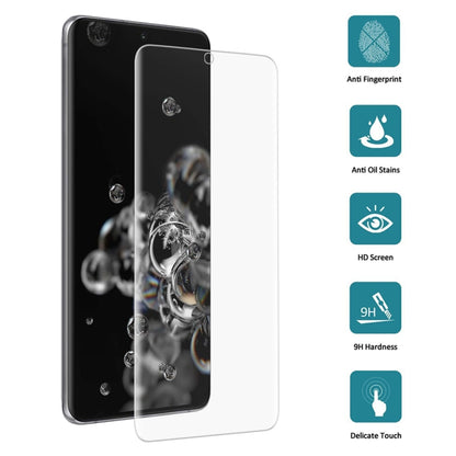 For Galaxy S20 Ultra 9H HD 3D Curved Edge Tempered Glass Film (Transparent), For Galaxy S20 Ultra(1 PC)