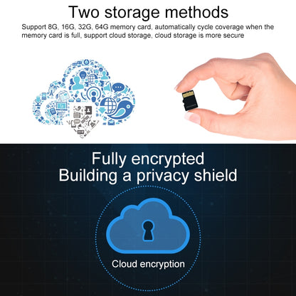 Cámara IP inalámbrica Q4 de 2 millones de píxeles, 1080P HD, compatible con detección de movimiento, audio bidireccional, visión nocturna por infrarrojos y tarjeta TF, enchufe estadounidense, Q4