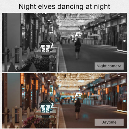 Cámara IP inalámbrica Q4 de 2 millones de píxeles, 1080P HD, compatible con detección de movimiento, audio bidireccional, visión nocturna por infrarrojos y tarjeta TF, enchufe estadounidense, Q4