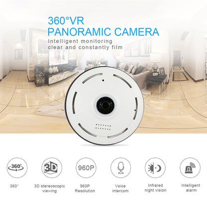 360EyeS EC10-I6 360 Degree HD Network Panoramic Camera with TF Card Slot ,Support Mobile Phones Control, EC10-I6 Black, EC10-I6 White