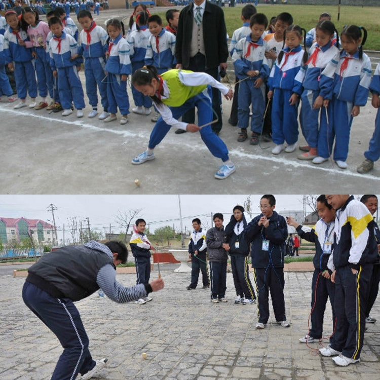 Juguete giratorio de madera para niños al aire libre, estilo vintage, con cuerda.