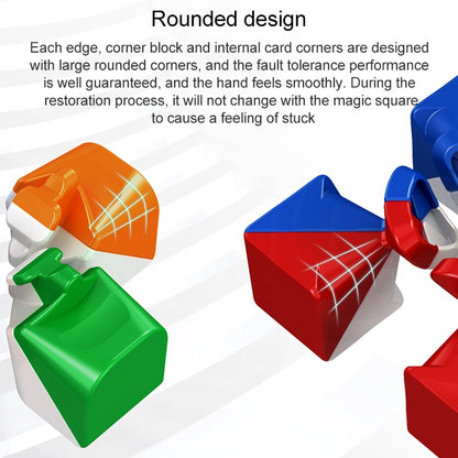 Moyu Meilong Magnetic Speed Magic Cube Two Layers Cube Puzzle Toys, Two Layers