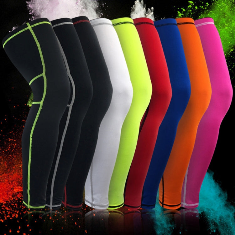 Outdoor Basketball Badminton Sports Knee Pad Riding Running Gear Long Breathable Protection Legs Pantyhose, Size: M, Size: M