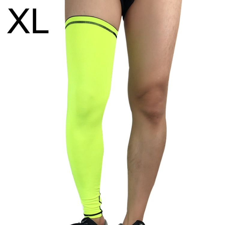 Outdoor Basketball Badminton Sports Knee Pad Riding Running Gear Long Breathable Protection Legs Pantyhose, Size: XL, Size: XL