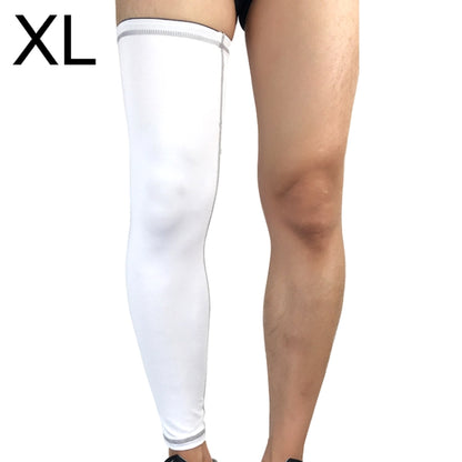 Outdoor Basketball Badminton Sports Knee Pad Riding Running Gear Long Breathable Protection Legs Pantyhose, Size: XL, Size: XL