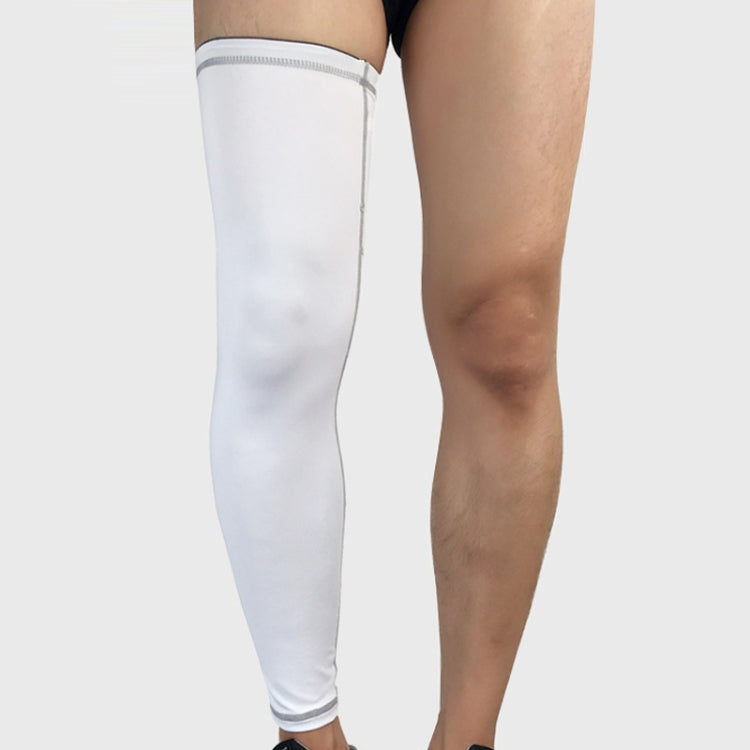 Outdoor Basketball Badminton Sports Knee Pad Riding Running Gear Long Breathable Protection Legs Pantyhose, Size: XL, Size: XL