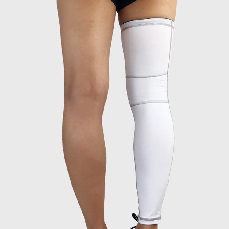 Outdoor Basketball Badminton Sports Knee Pad Riding Running Gear Long Breathable Protection Legs Pantyhose, Size: XL, Size: XL