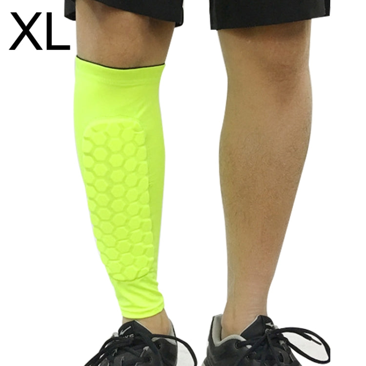 Football Anti-collision Leggings Outdoor Basketball Riding Mountaineering Ankle Protect Calf Socks Gear Protector, Size: XL, Size: XL
