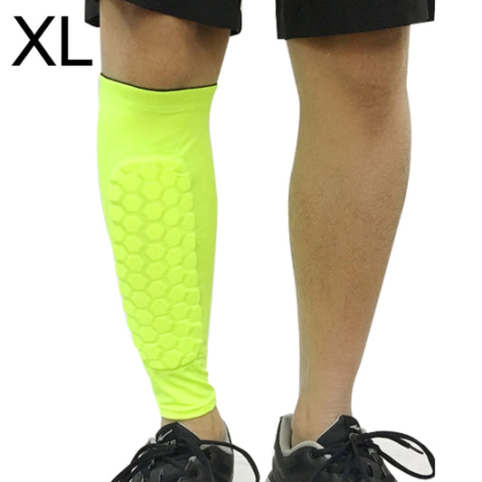 Football Anti-collision Leggings Outdoor Basketball Riding Mountaineering Ankle Protect Calf Socks Gear Protector, Size: XL, Size: XL