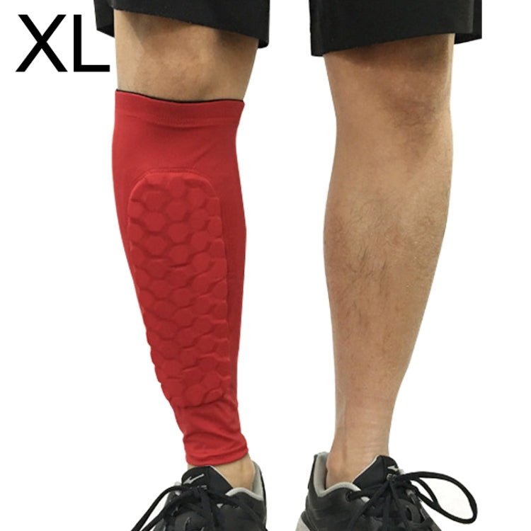 Football Anti-collision Leggings Outdoor Basketball Riding Mountaineering Ankle Protect Calf Socks Gear Protector, Size: XL, Size: XL