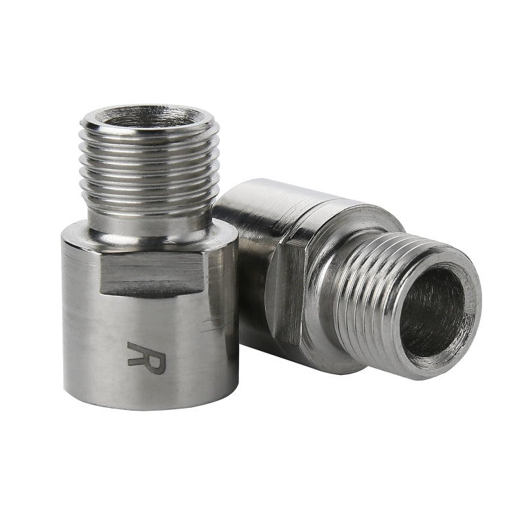 QL1 - Par de extensores de pedal de bicicleta de acero para pedales roscados de 9/16 pulgadas