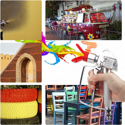 High Pressure Airless Sprayer Spray Gun & Nozzle Holder & Nozzle  Set , Paint Sprayer Sprayer Accessories