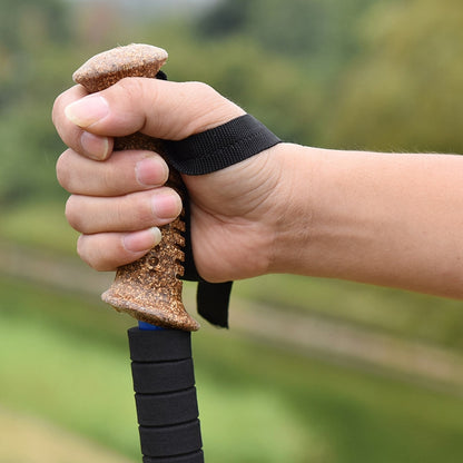 Aotu AT7551 135cm Aluminum Alloy Outdoor Camping Corky Trekking Poles, Black#135cm, Blue#135cm, Red#135cm, Silver#135cm