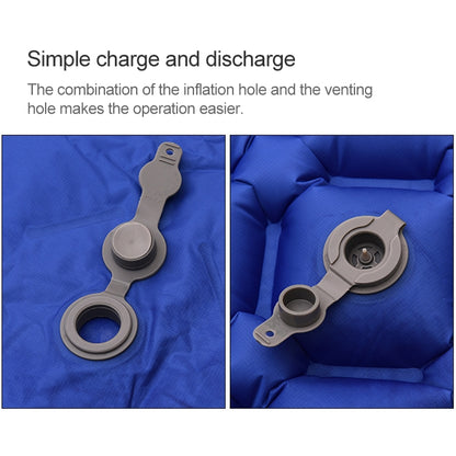 Aotu AT6241 Outdoor Camping Inflatable Cushion TPU Air Mattress, Size: 190x57x5.5cm, Size: 190x57x5.5cm (Green), Size: 190x57x5.5cm (Blue)