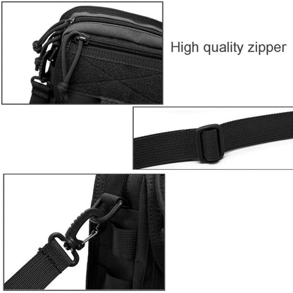 INDEPMAN DL-B020 Fashion Army Style Oxford Cloth  Package Crossbody Bag Shoulder Sling Bag Hand Bag Messenger Bag, Size: 17 x 15 x 8 cm