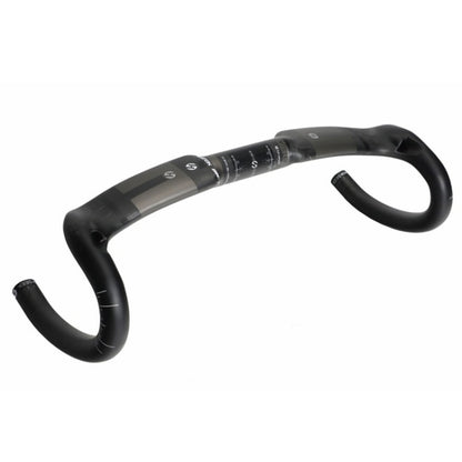 TOSEEK UD Carbon Fiber Texture Road Bike Handlebar, Size: 440mm (UD Matte), 440mm