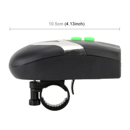 Buzina elétrica para bicicleta de montanha com farol, lanterna LED e luz integrada.