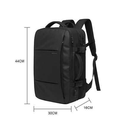 BANGE Business Backpack Men Travel Waterproof Large Capacity Computer Shoulders Bag, Business Backpack (Pink), Business Backpack (Blue), Business Backpack (Black)