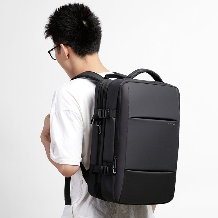 BANGE Business Backpack Men Travel Waterproof Large Capacity Computer Shoulders Bag, Business Backpack (Pink), Business Backpack (Blue), Business Backpack (Black)