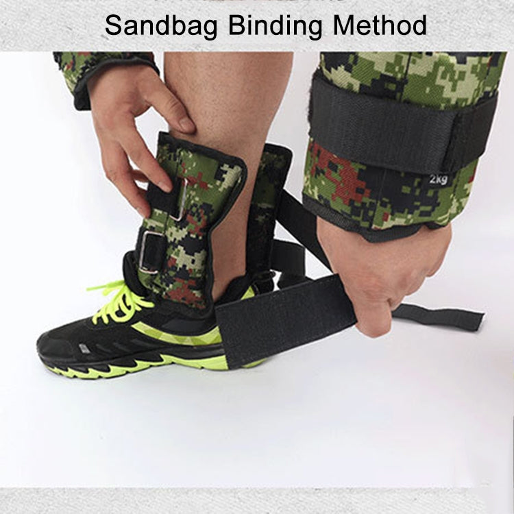 A Pair of Selling Fitness Loading Equipment Ankle Weights Gaiter Sandbags, Adjustable Invisible Running Sports Sandbags, Weight: 10kg, Weight: 10kg
