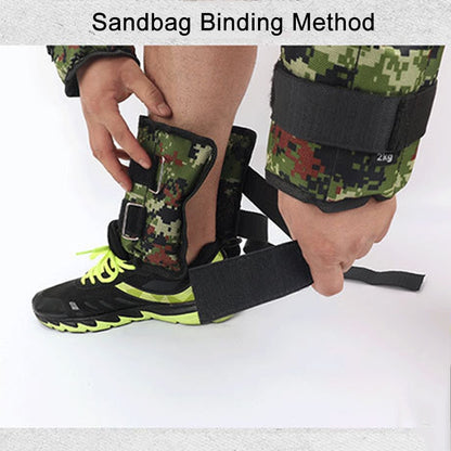 A Pair of Selling Fitness Loading Equipment Ankle Weights Gaiter Sandbags, Adjustable Invisible Running Sports Sandbags, Weight: 10kg, Weight: 10kg