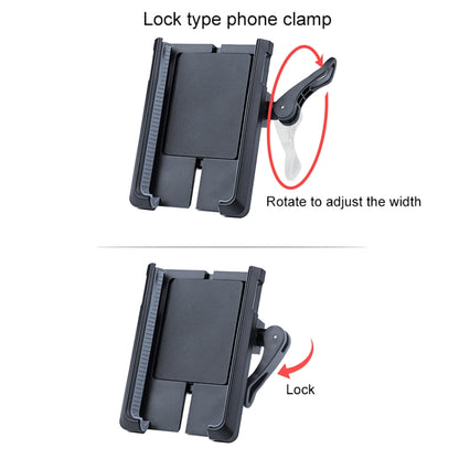 Rotatable PVC Motorcycle Bicycle Handlebar Mount Mobile Phone Holder, Handlebar Holder A