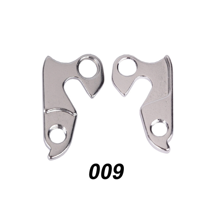 2 piezas ZTTO 009 MTB Road Bicycle Bike Alloy Rear Derailleur Tail Hook Parts, 009