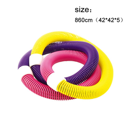 Cinta modeladora circular para adultos, ideal para exercícios de ginástica e emagrecimento. Fabricada com molas flexíveis e macias, 0,9 kg / 42 cm (2 lb / 42 cm).