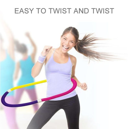 Cinta modeladora circular para adultos, ideal para exercícios de ginástica e emagrecimento. Fabricada com molas flexíveis e macias, 0,9 kg / 42 cm (2 lb / 42 cm).