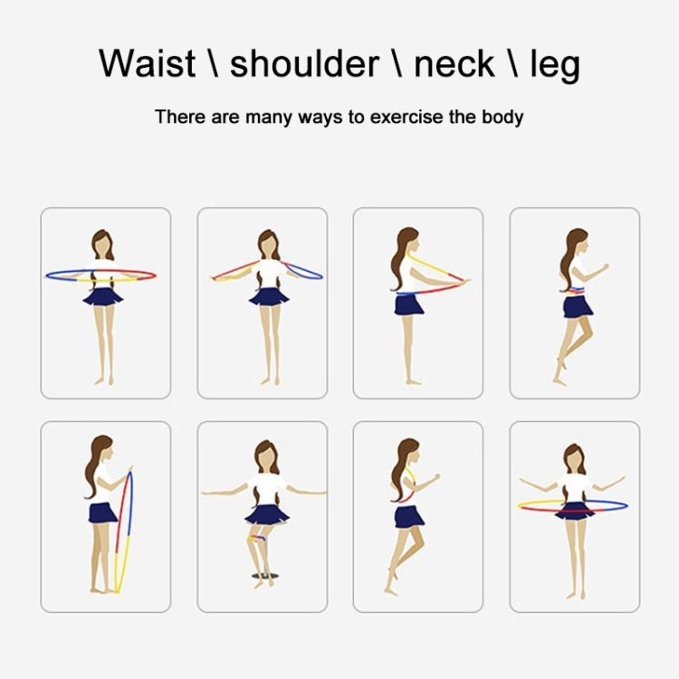 Cinta modeladora circular para adultos, ideal para exercícios de ginástica e emagrecimento. Fabricada com molas flexíveis e macias, 0,9 kg / 42 cm (2 lb / 42 cm).